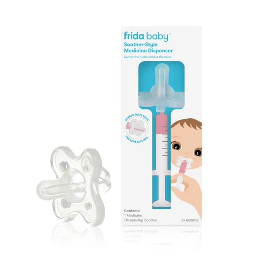 frida dispenser Dispenser per medicinali a forma di ciuccio - immagine 1